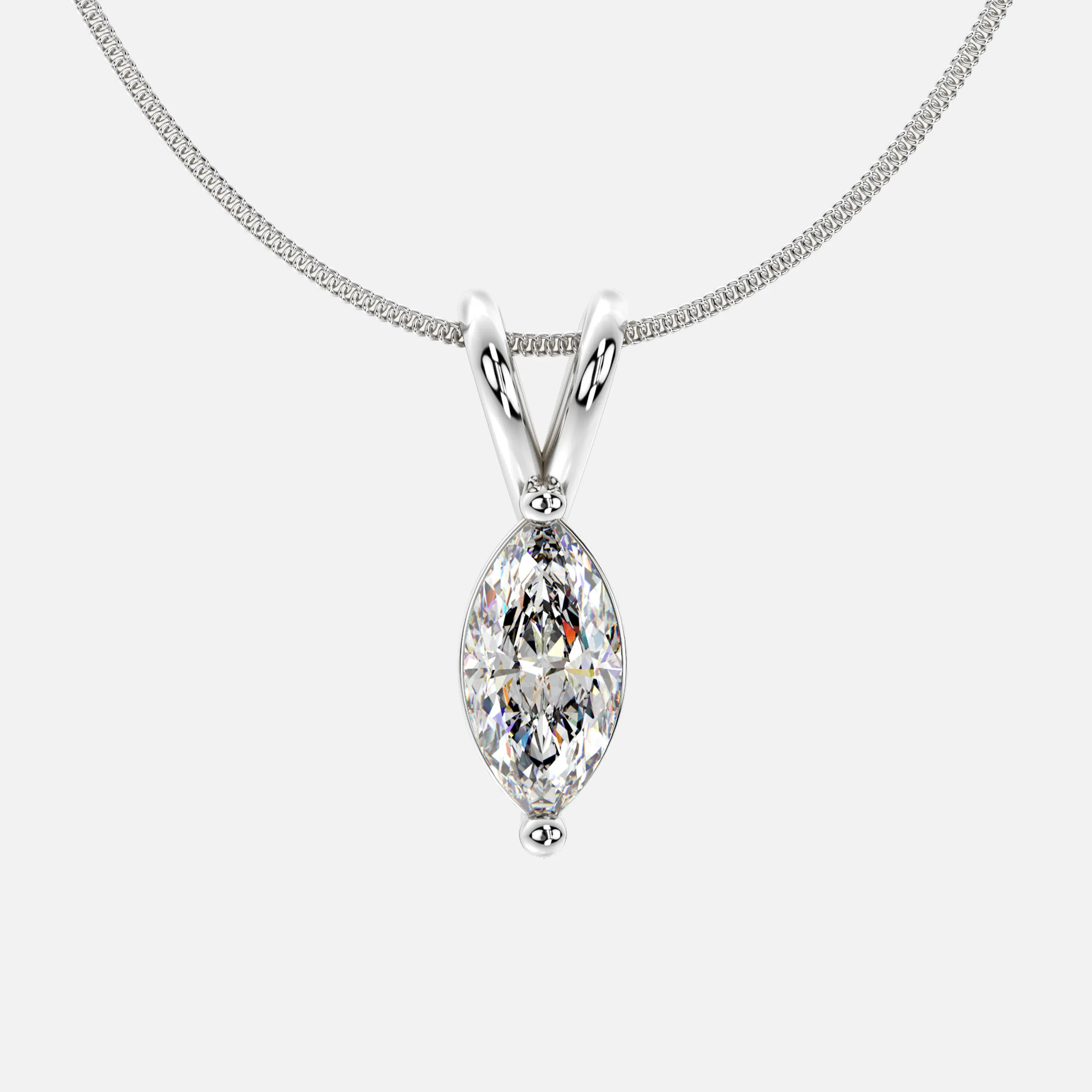 Lustre Marquise Pendant