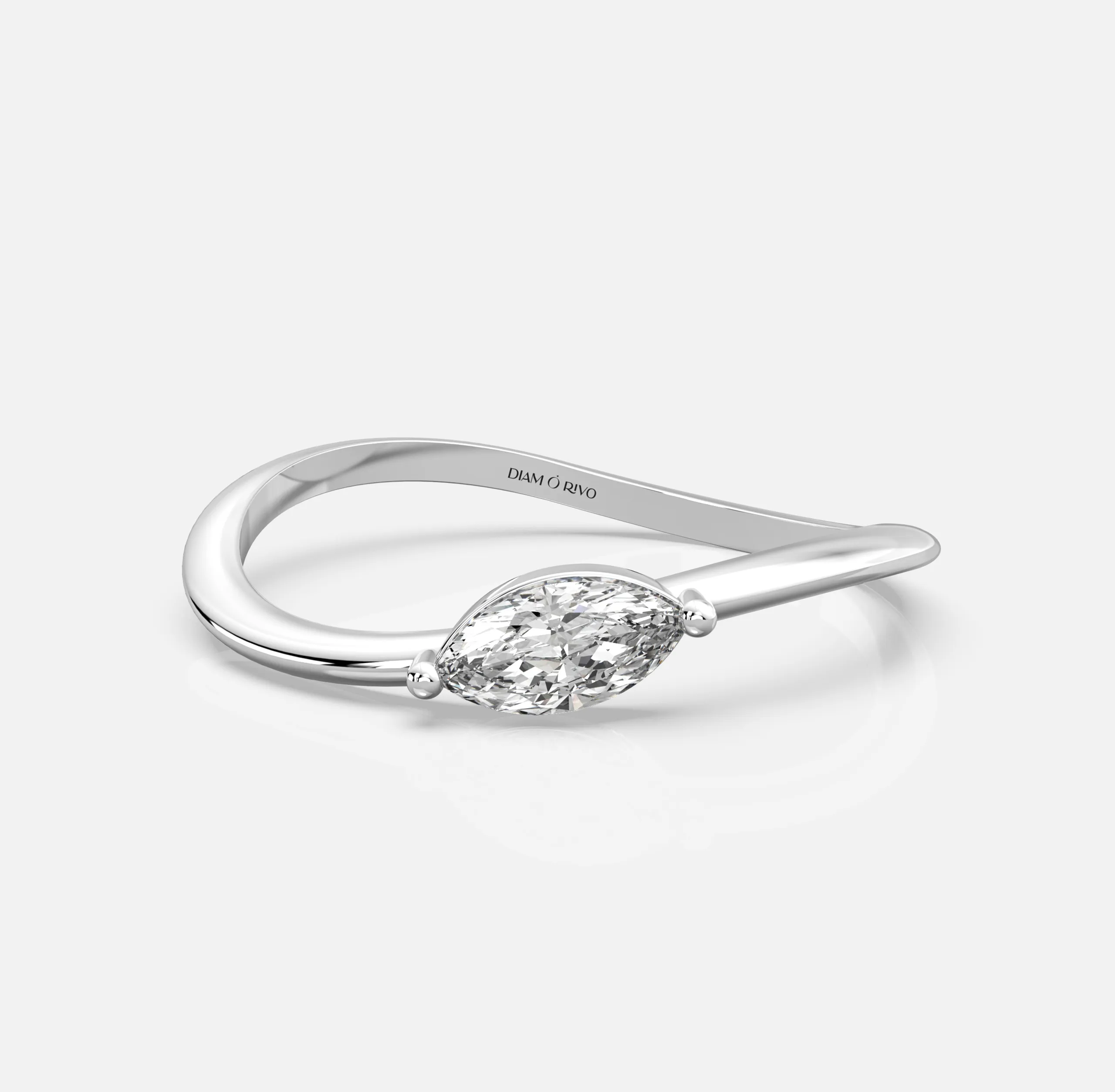 Lustre Marquise Ring