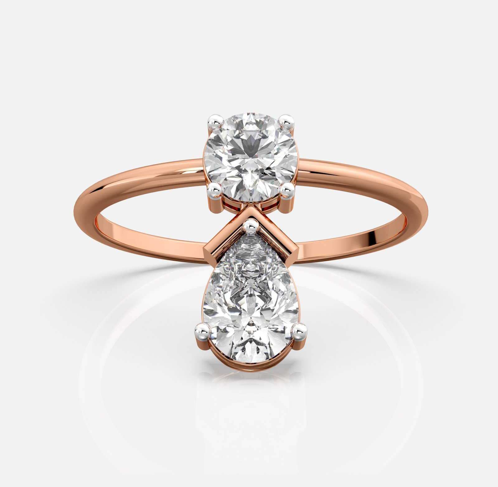 Luna Drop Diamond Ring