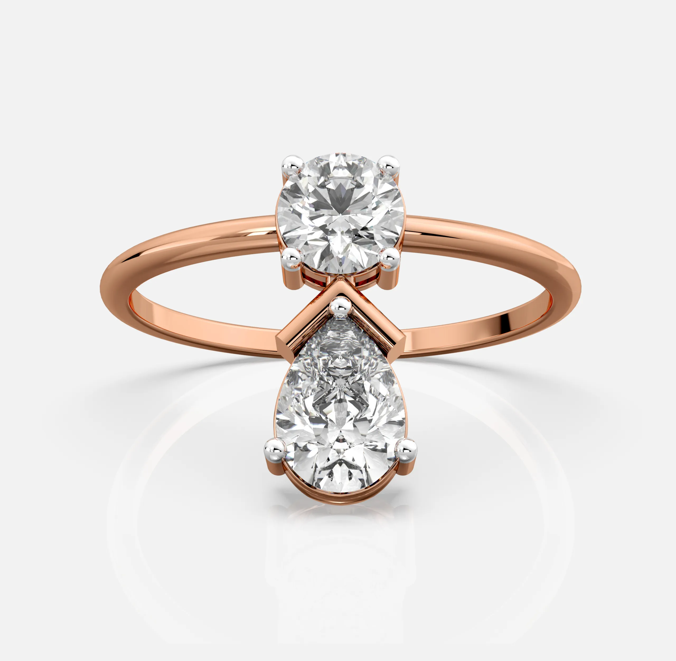 Luna Drop Diamond Ring