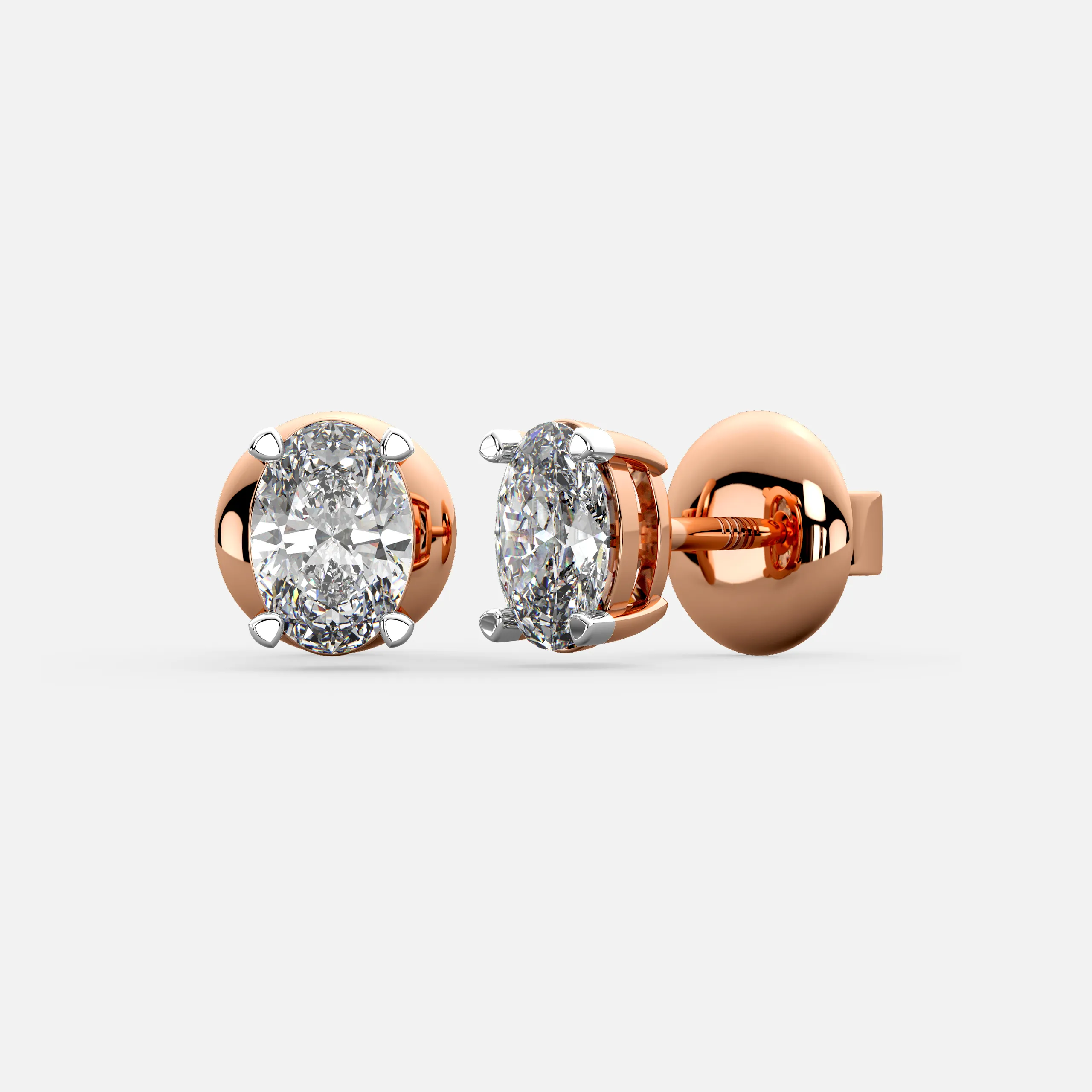 Fiora Oval Earrings