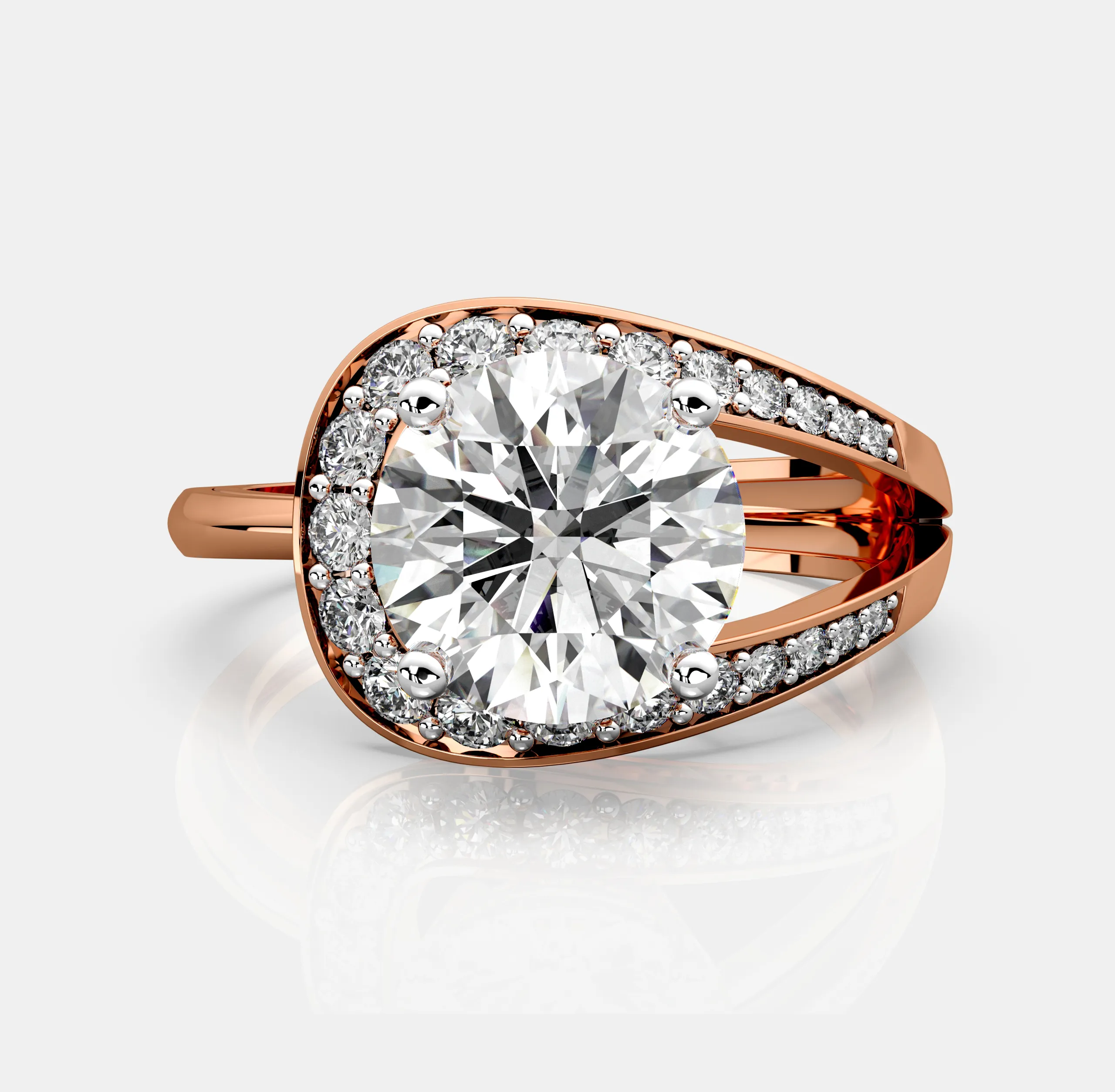 Teara Halo Diamond Ring
