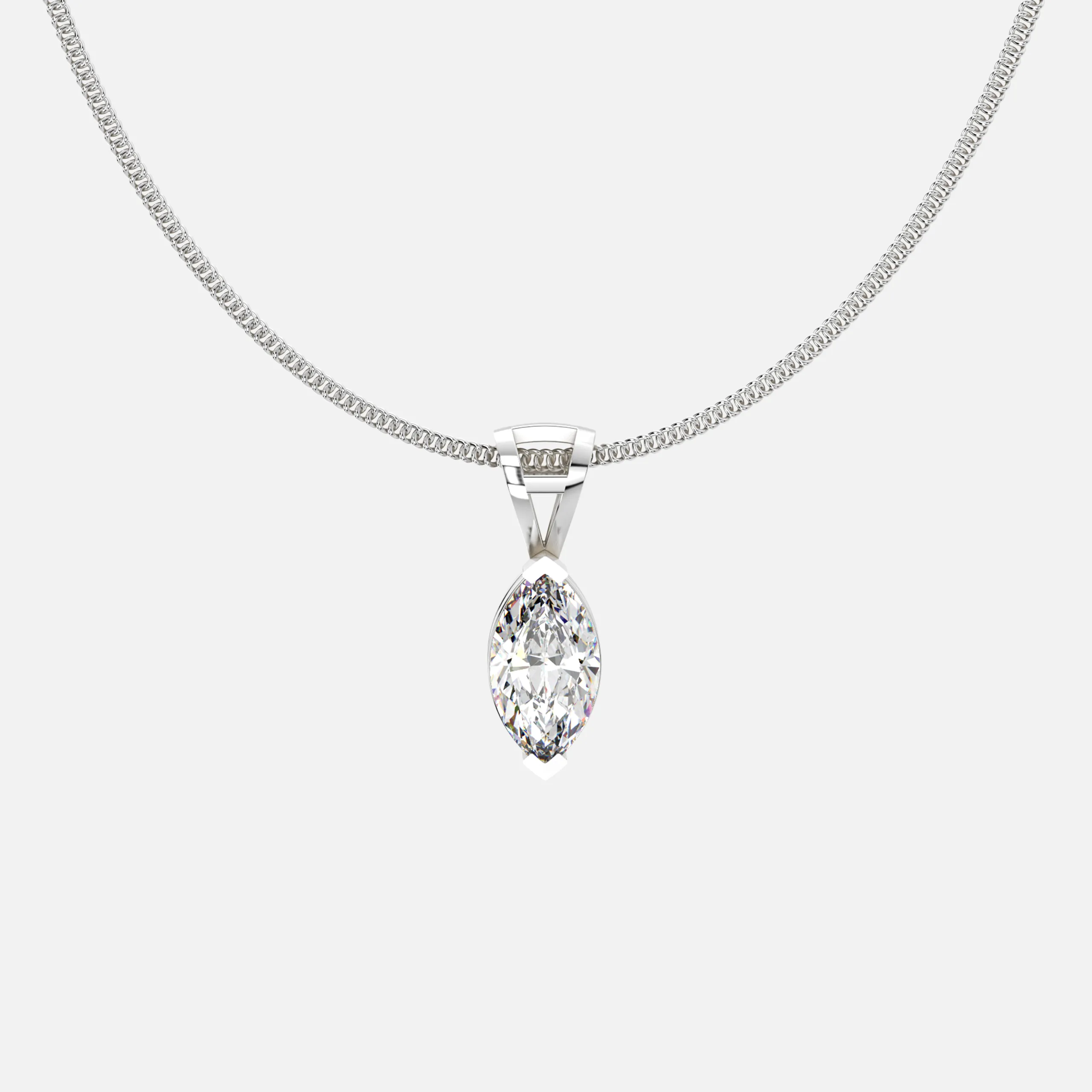 Marquise Gleam Pendant