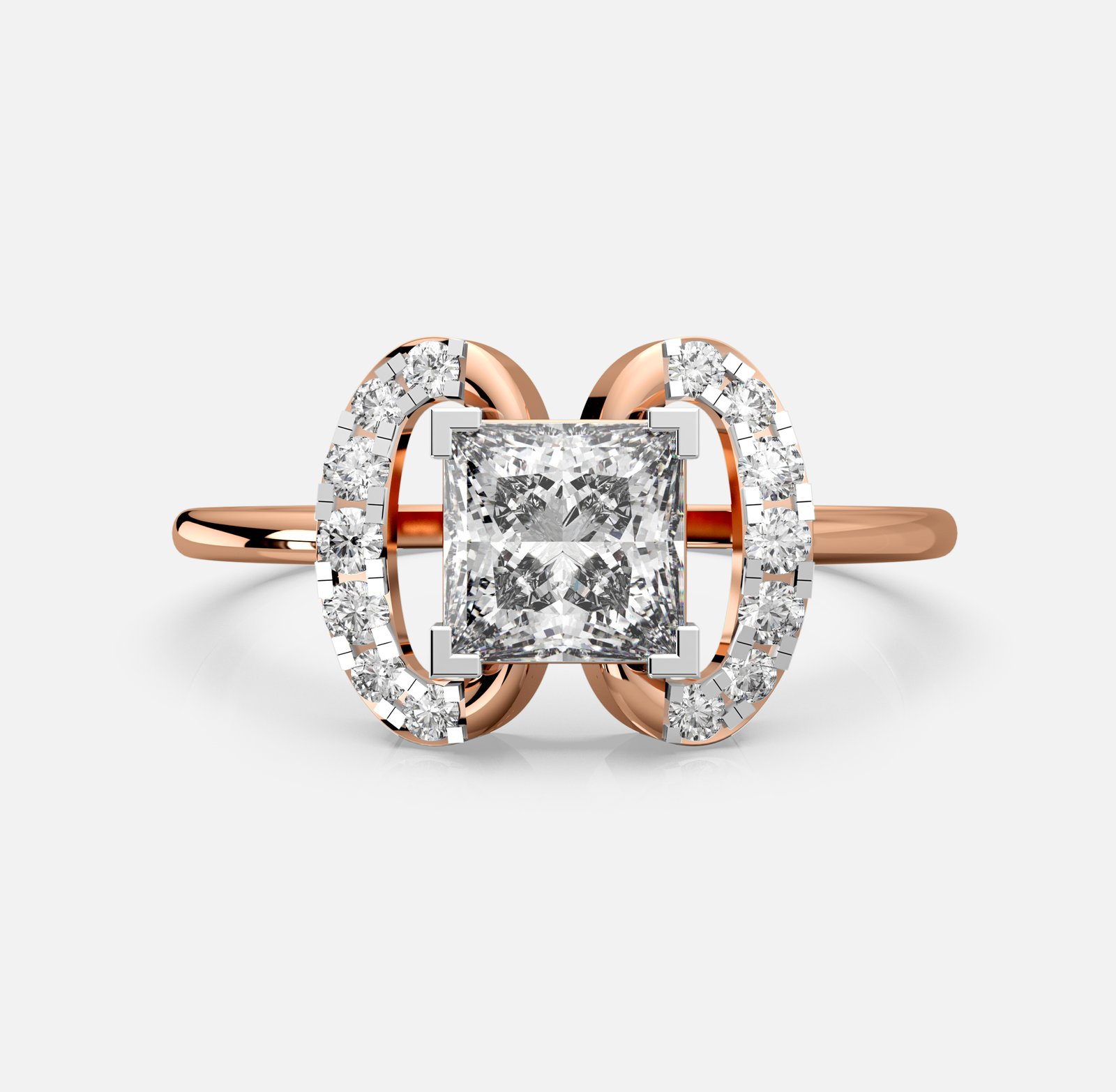 Infinity Loop Diamond Ring