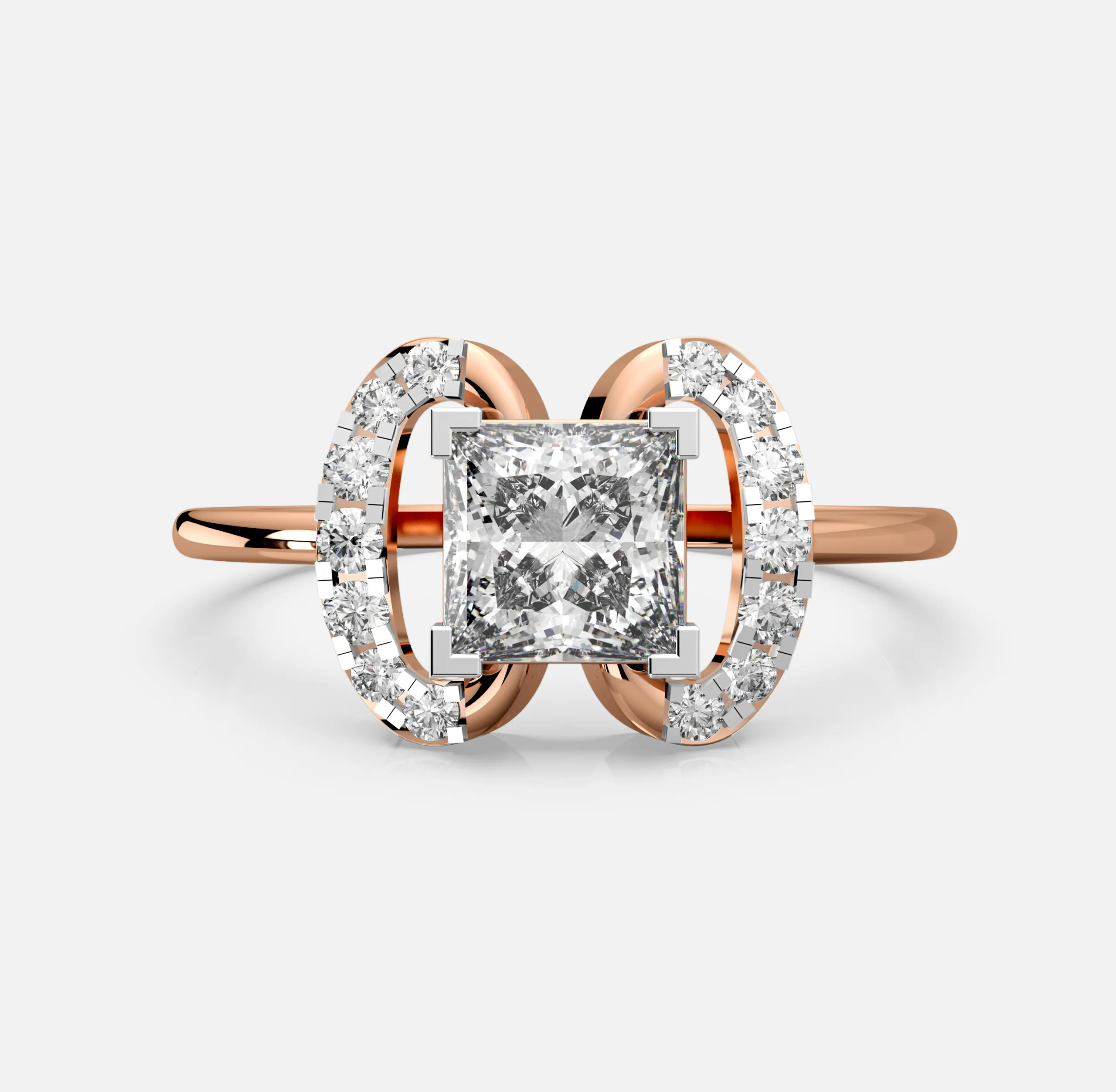 Infinity Loop Diamond Ring