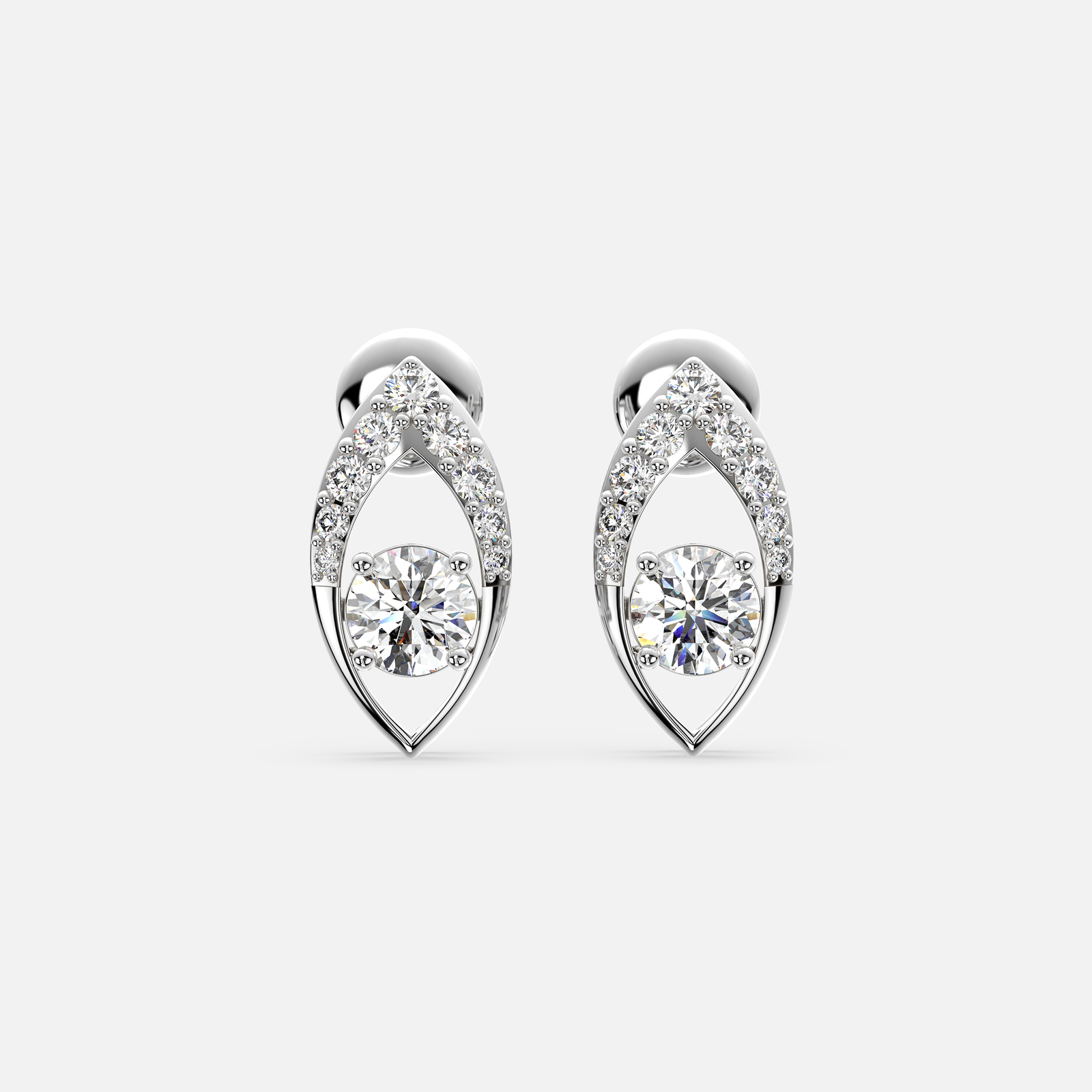 Starlight Spark Diamond Earrings