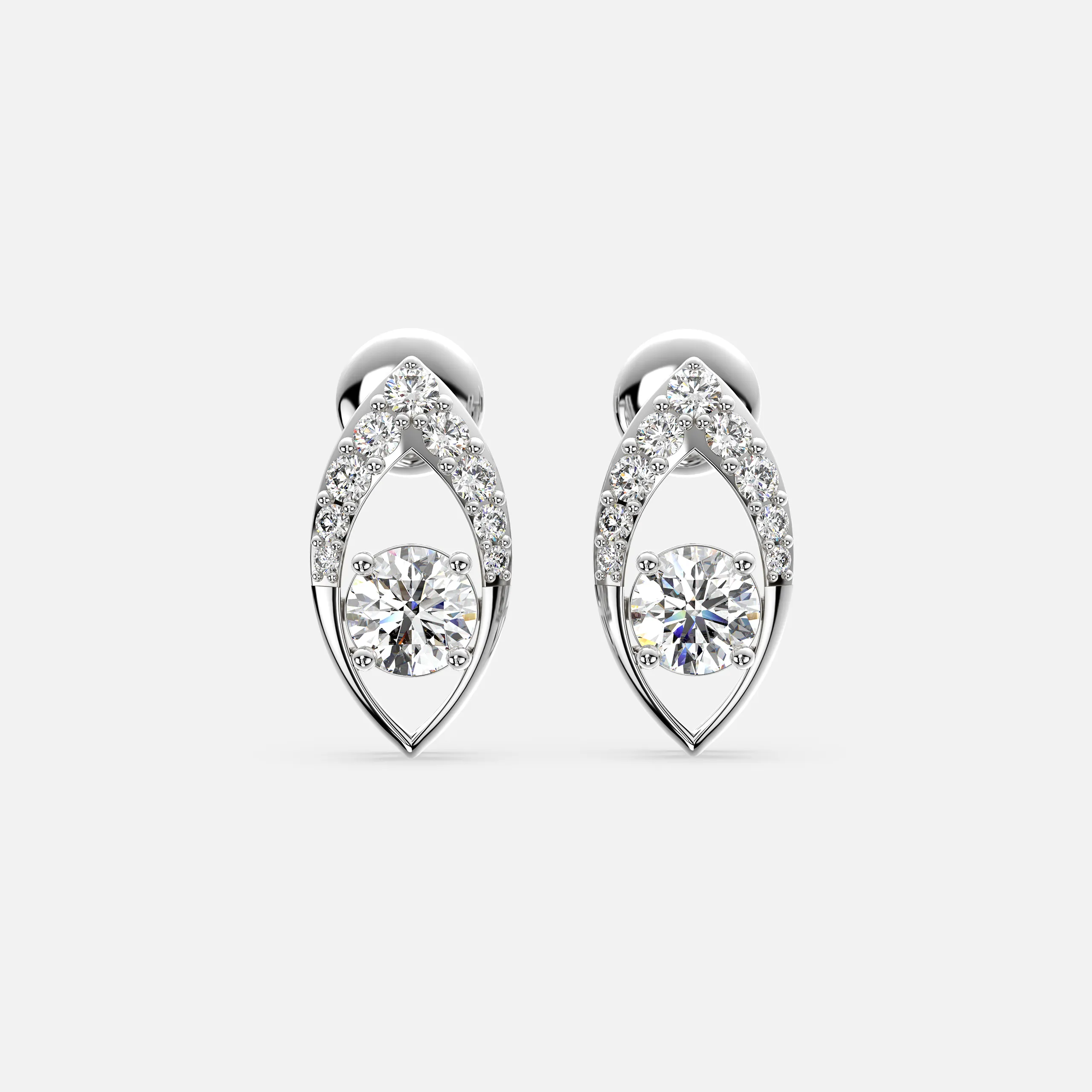 Starlight Spark Diamond Earrings
