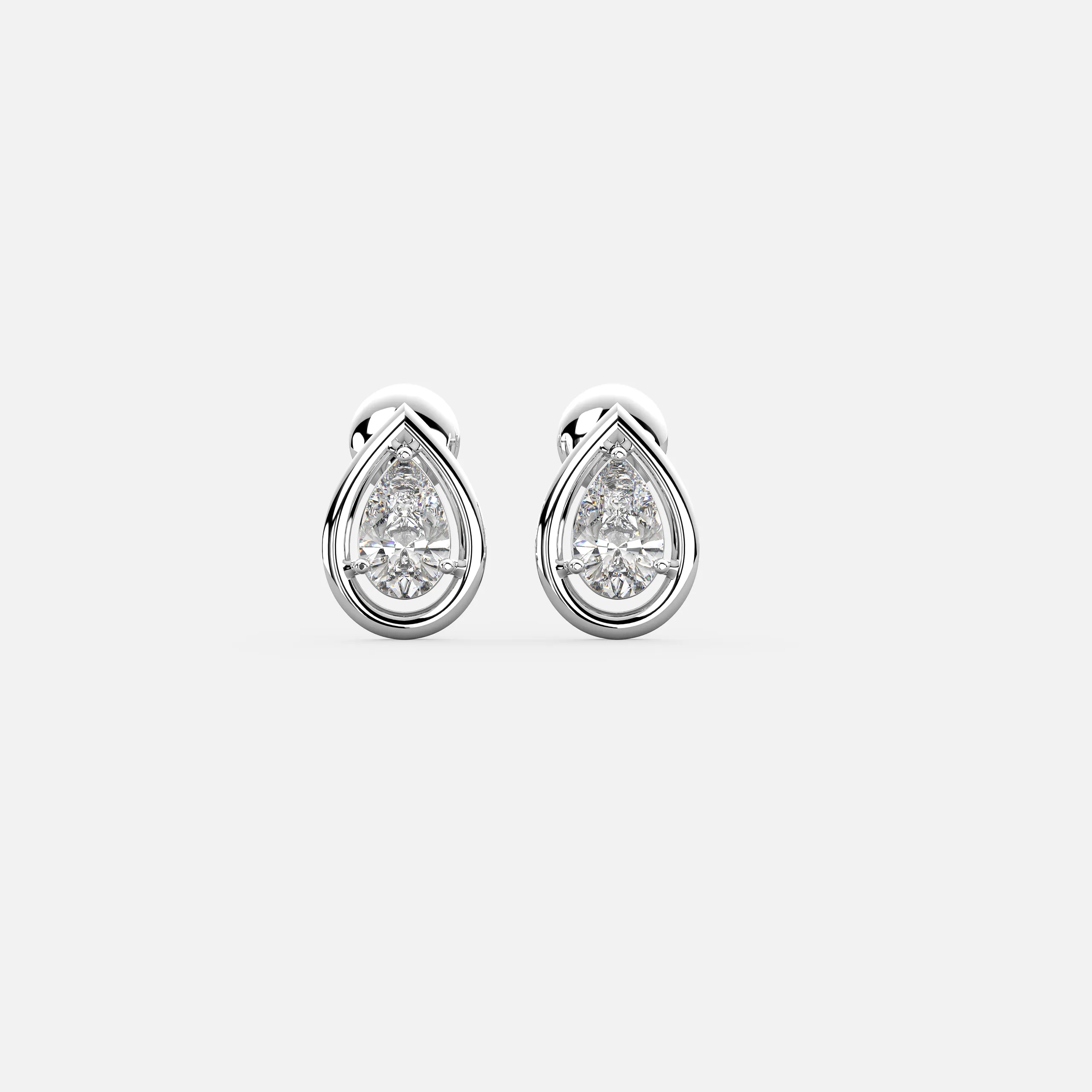 Pearlight Diamond Earrings