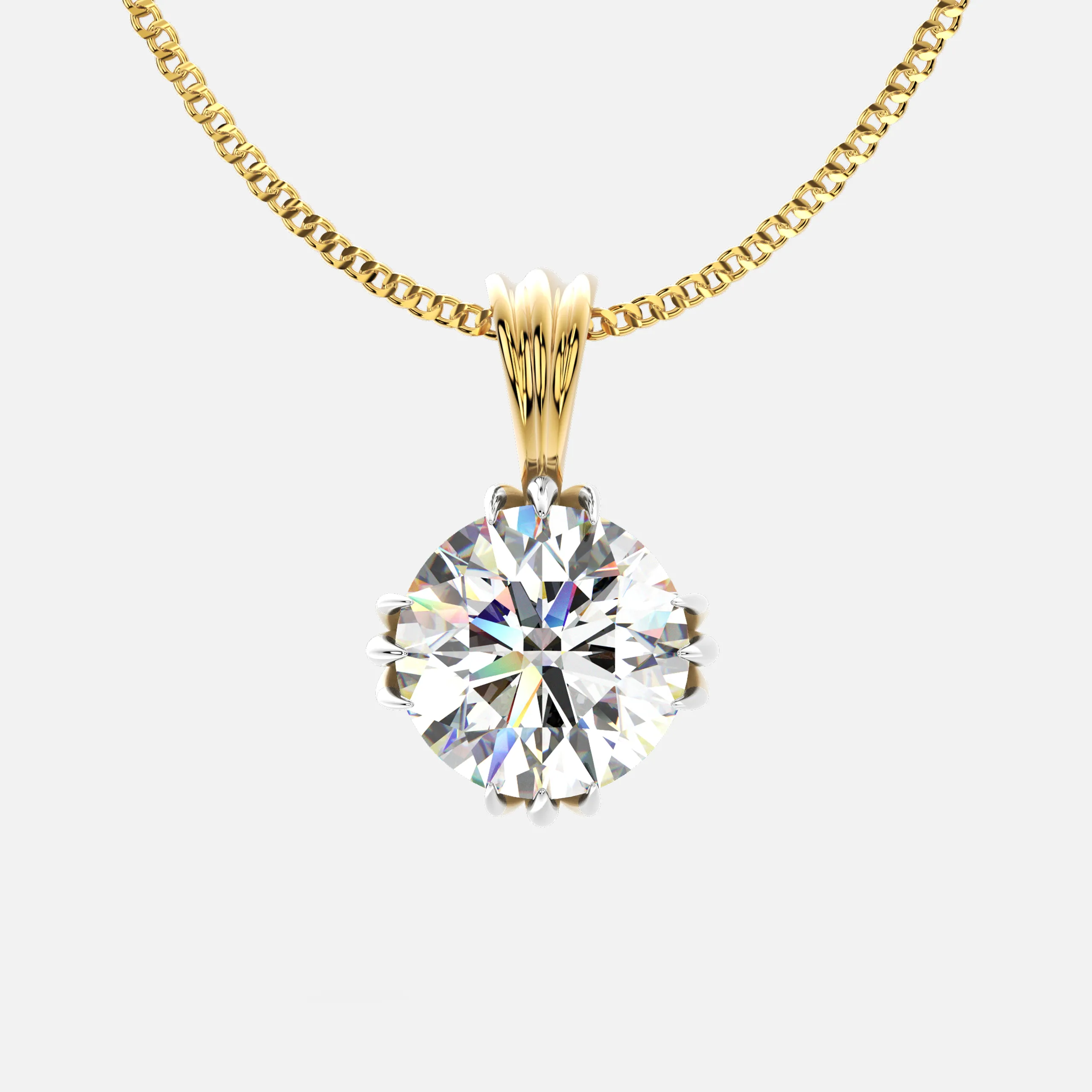 Royal Bloom Diamond Pendant