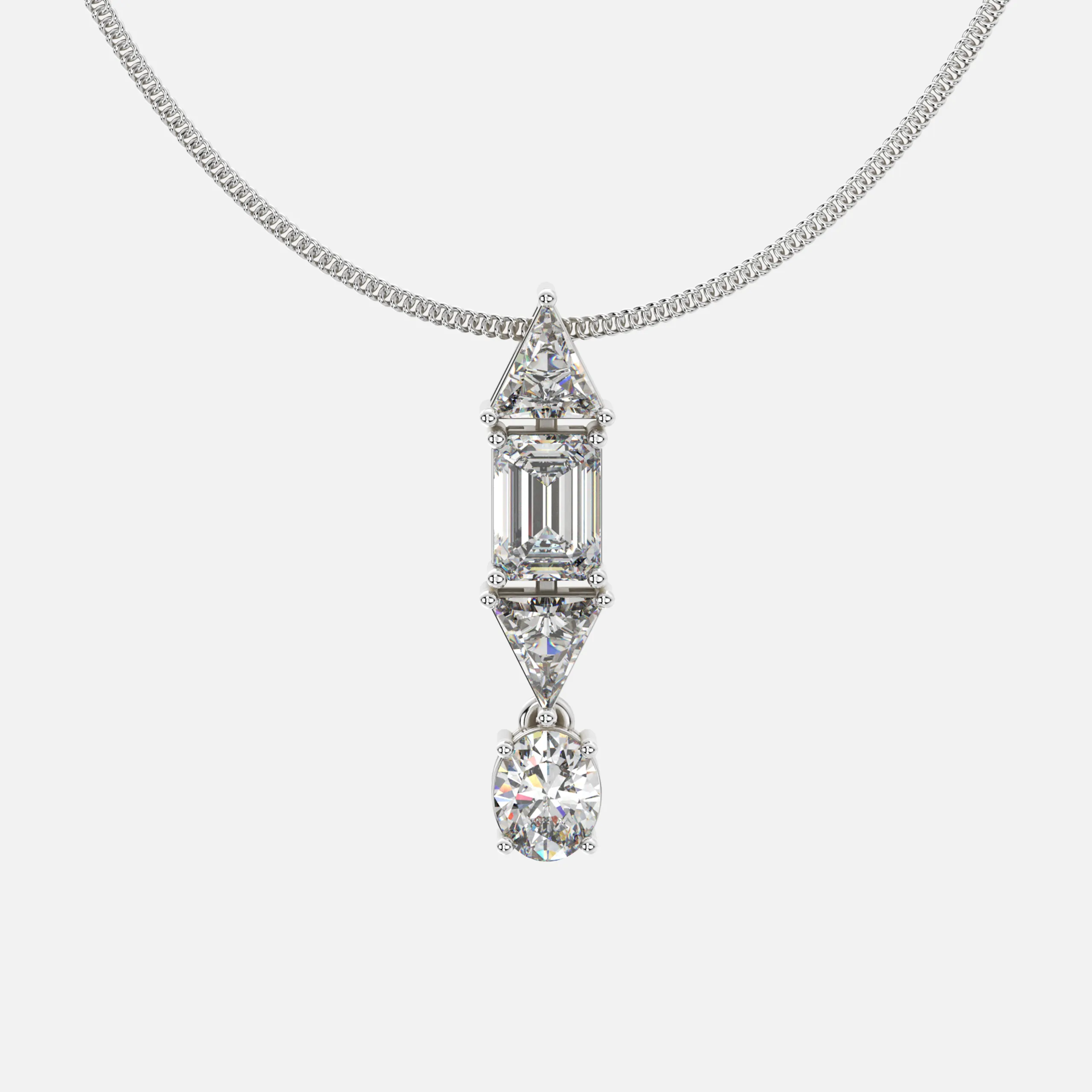 Regal Geometric Pendant