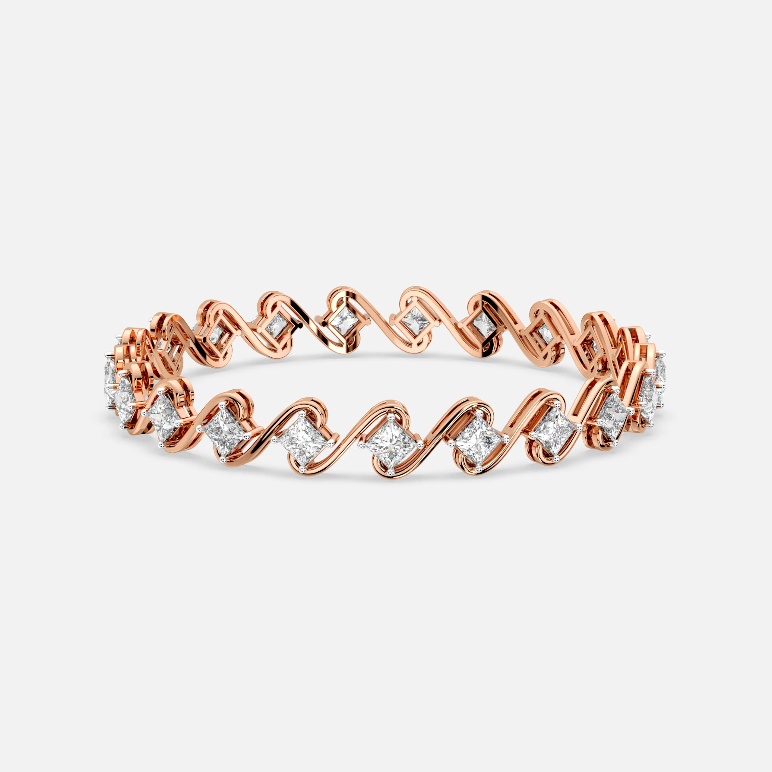 Zigzag Diamond Bracelet