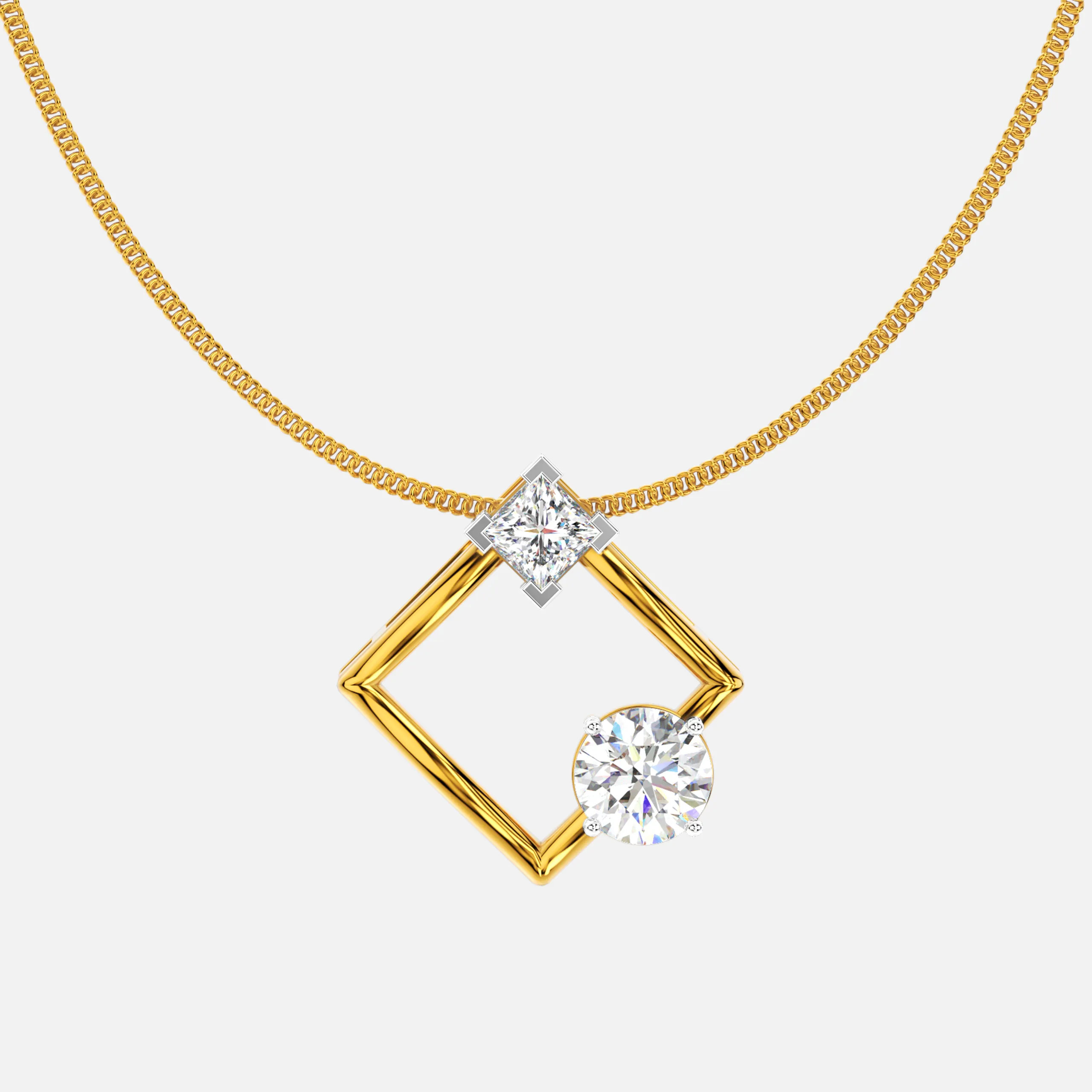 Chic Unity Diamond Pendant