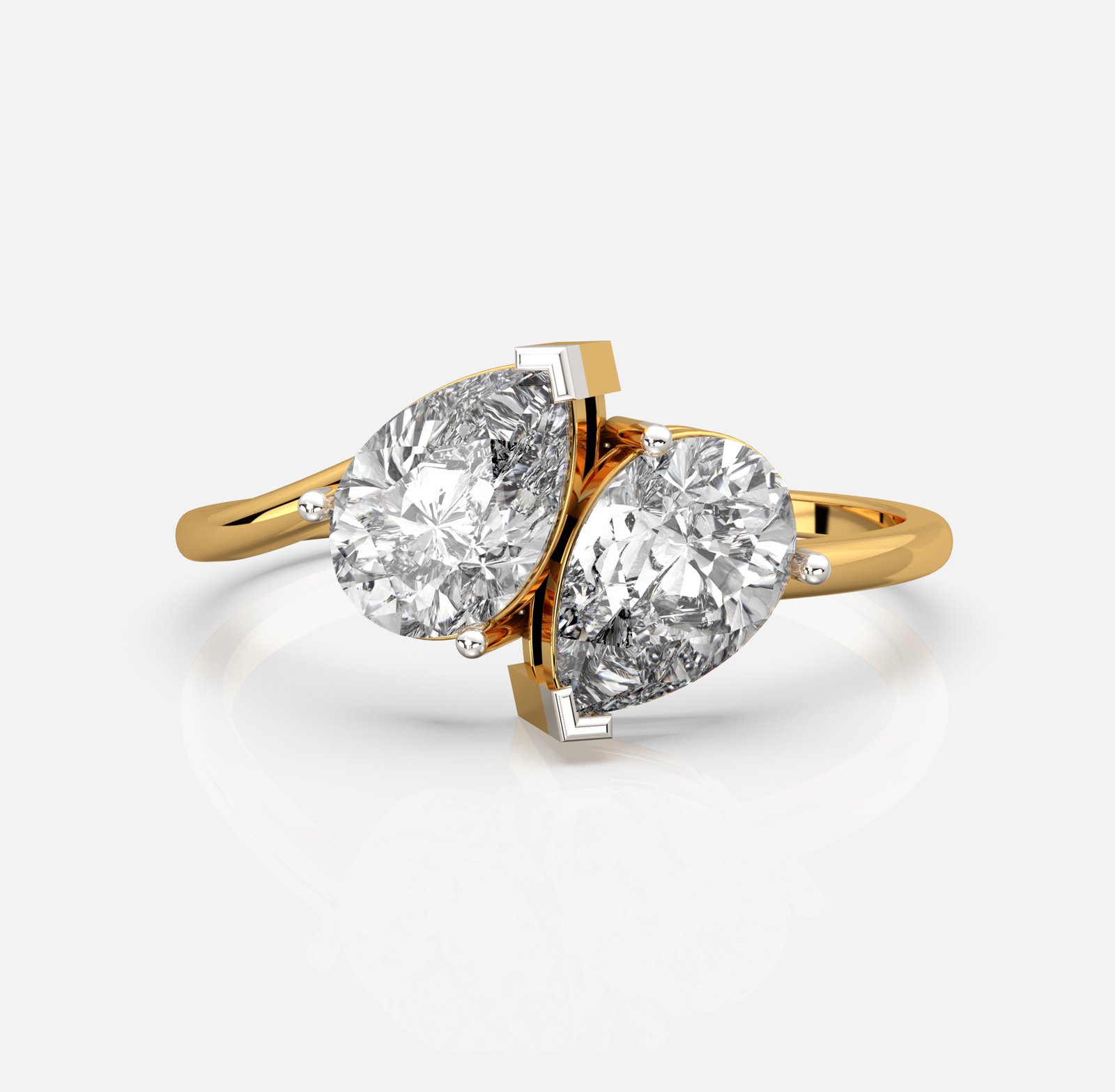 Ovella Twin Diamond Ring