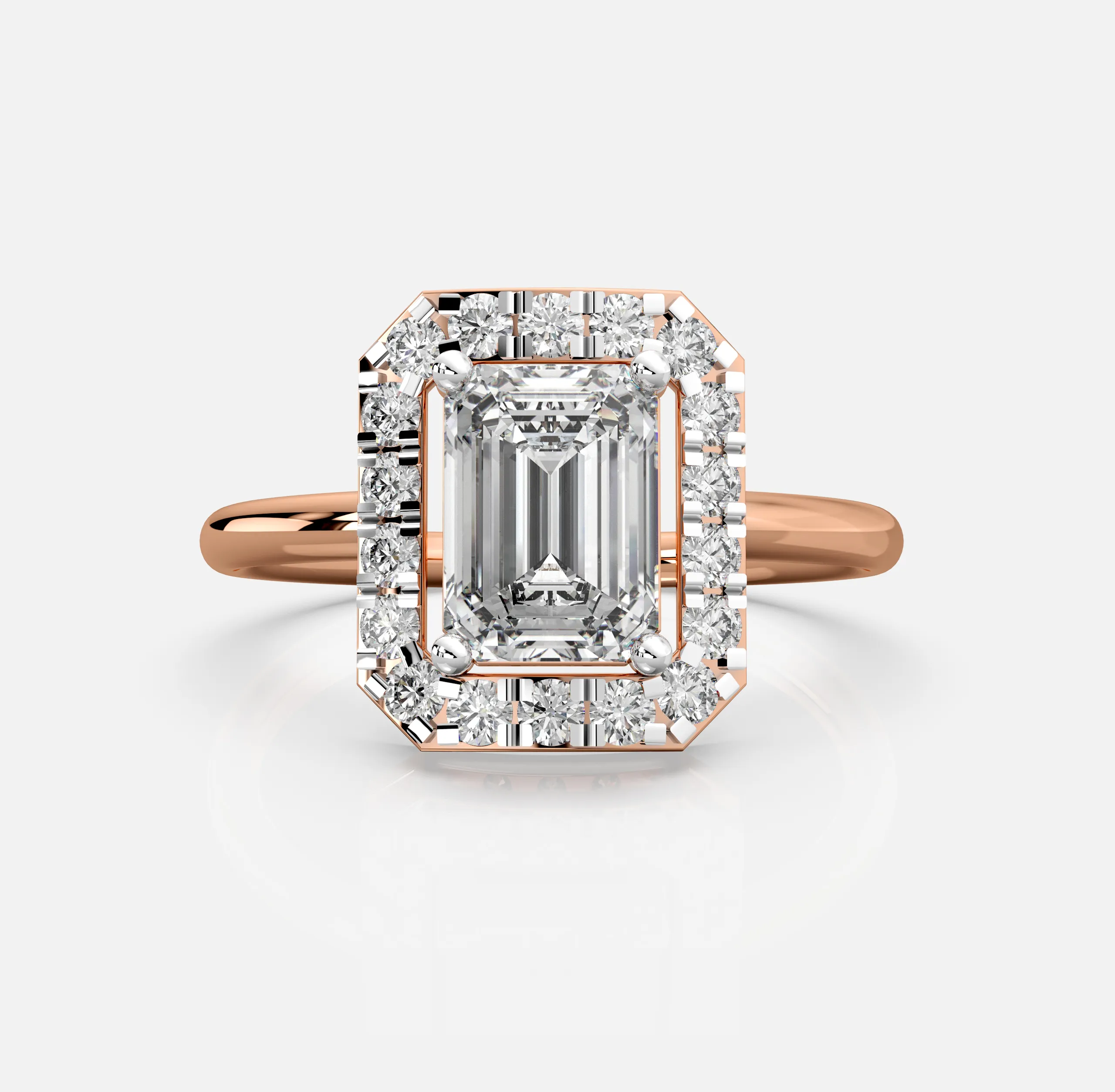 Gloria Halo Diamond Ring